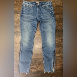 Mother Jeans. Size 30. Zipper on the bottom of the legs. Like new!